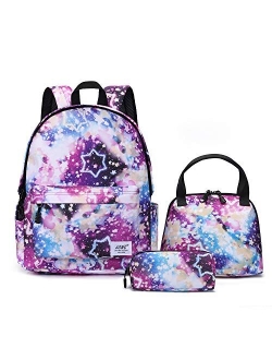 School backpack for Girls Boys,Water Resistant Durable Casual Basic Bookbag for Students