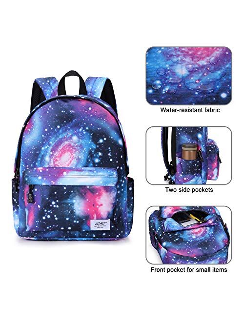 School backpack for Girls Boys,Water Resistant Durable Casual Basic Bookbag for Students