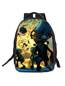 Children Backpack Unisex Pupils Cartoon Students Bookbag Canvas Schoolbag Kid's Knapsack Teens Boy Girl Daypack