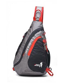 Sling Bag Backpack, SEEU Ultralight Shoulder Bag Chest Bag for Women Men Kid 20L