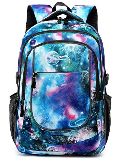 Backpack Bookbag for School College Student Travel Business Hiking Fit Laptop Up to 15.6 Inch