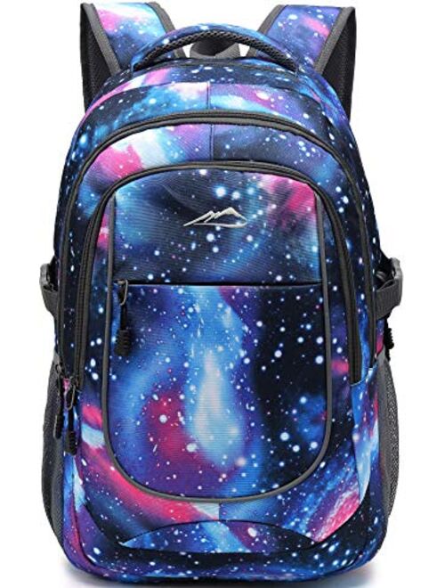 Backpack Bookbag for School College Student Travel Business Hiking Fit Laptop Up to 15.6 Inch