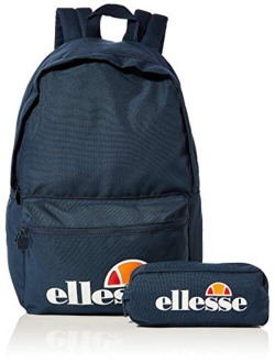 ellesse Heritage Rolby Backpack + Pencil Case School College Sports Bag