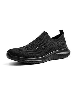 Zuwoigo Women's Slip-on Sneakers Casual Balenciaga Look Lightweight Breathable Walking Shoes