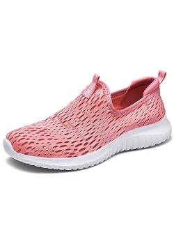 Zuwoigo Women's Slip-on Sneakers Casual Balenciaga Look Lightweight Breathable Walking Shoes