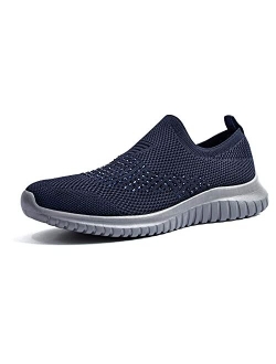 Zuwoigo Women's Slip-on Sneakers Casual Balenciaga Look Lightweight Breathable Walking Shoes