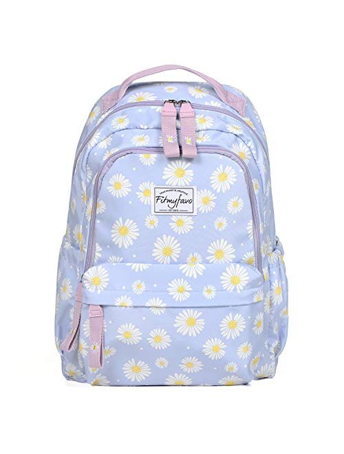 FITMYFAVO School Backpack For Girls Women Teens Lightweight Elementary BookBags Durable Schoolbag