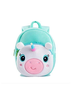 Cute Kids Toddler Backpack Plush Toy Animal Cartoon Children Bag for 2~5 Years Baby