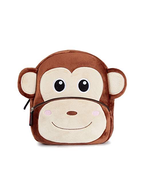 Cute Kids Toddler Backpack Plush Toy Animal Cartoon Children Bag for 2~5 Years Baby