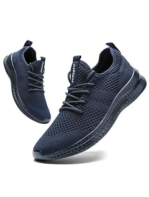 FUJEAK Men Running Shoes Men Casual Breathable Walking Shoes Sport Athletic Sneakers Balenciaga Look Comfortable Lightweight Shoes