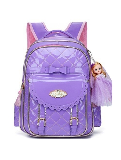 Backpack for Girls, Waterproof Kids Backpacks School Bag Toddler Bookbags Cute Travel Daypack