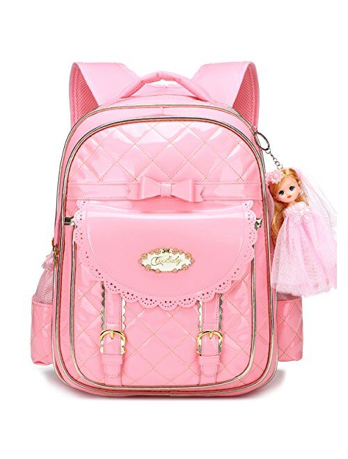 Backpack for Girls, Waterproof Kids Backpacks School Bag Toddler Bookbags Cute Travel Daypack