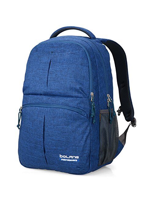 BOLANG College Backpack for Men Water Resistant Travel Backpack Women Laptop Backpacks Fits 16 Inch Laptop Notebook