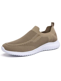 Zuwoigo Men's Mesh Walking Shoes - Slip On Balenciaga Look Casual Comfortable Sneaker