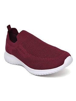 Zuwoigo Men's Mesh Walking Shoes - Slip On Balenciaga Look Casual Comfortable Sneaker