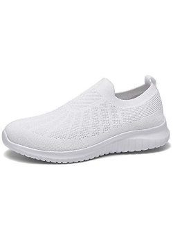 Zuwoigo Men's Mesh Walking Shoes - Slip On Balenciaga Look Casual Comfortable Sneaker
