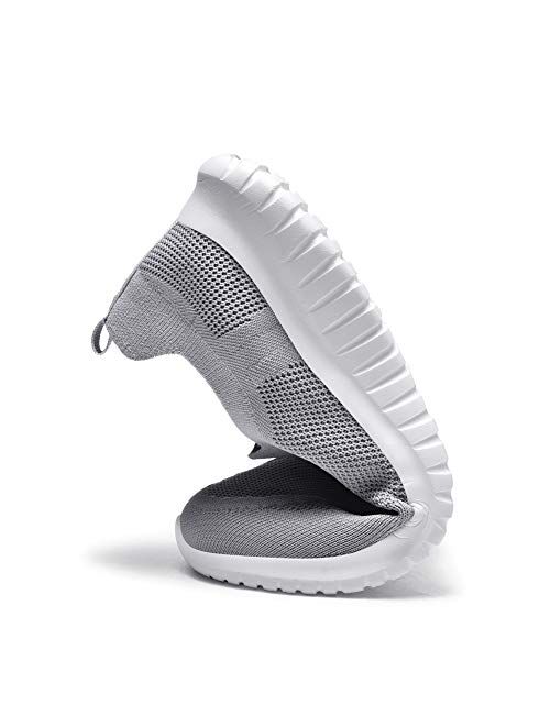 Zuwoigo Men's Mesh Walking Shoes - Slip On Balenciaga Look Casual Comfortable Sneaker