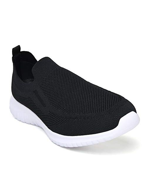 Zuwoigo Men's Mesh Walking Shoes - Slip On Balenciaga Look Casual Comfortable Sneaker