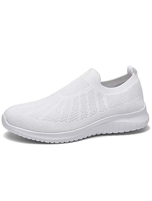 Zuwoigo Men's Mesh Walking Shoes - Slip On Balenciaga Look Casual Comfortable Sneaker