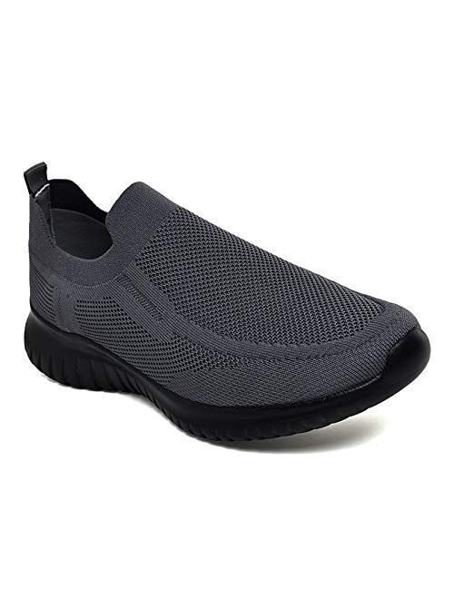 Zuwoigo Men's Mesh Walking Shoes - Slip On Balenciaga Look Casual Comfortable Sneaker