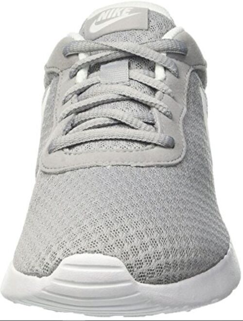 NIKE Women's Tanjun Wolf Grey/White Size 8 B(M) US