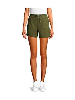 Women's Commuter Shorts (Large 12/14, Green)