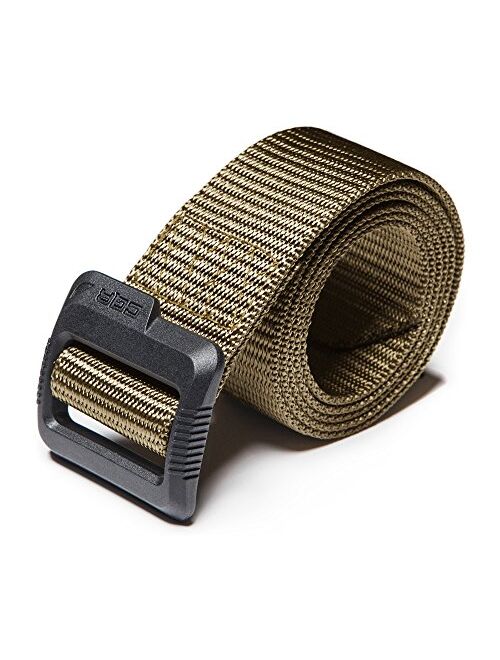 CQR 1 or 2 Pack Tactical Belt, Military Style Heavy Duty Belt, Nylon Webbing EDC Quick-Release Buckle