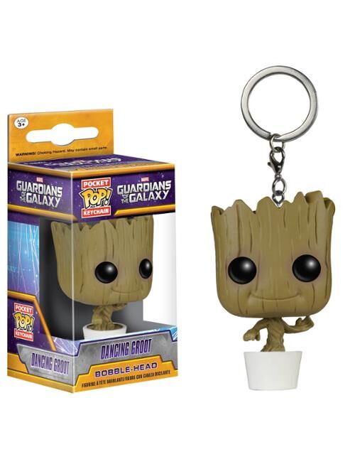 FunKo POP! Guardians of the Galaxy Dancing Groot 1.5" Vinyl Keychain