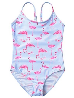 Girls Swimsuits Unicorn Mermaid Bathing Suits for Kids One Piece Beach Clothes