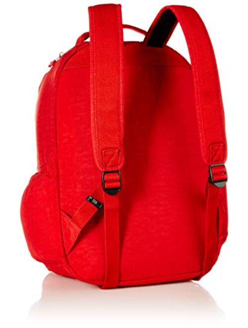 Kipling Seoul Go Laptop Backpack, Padded, Adjustable Backpack Straps, Zip Closure Laptop Backpack