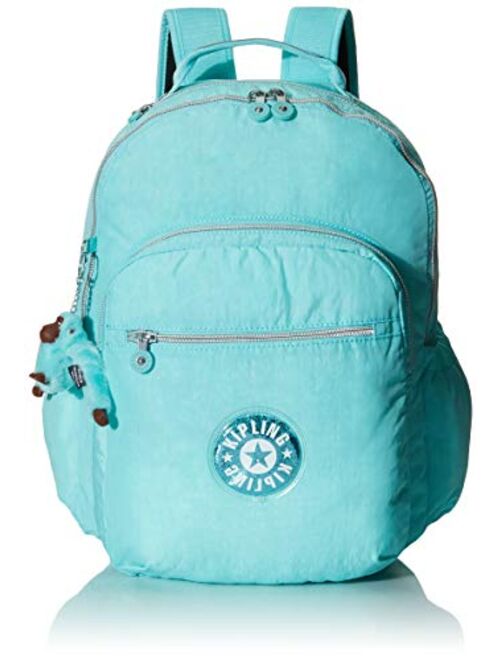 Kipling Seoul Go Laptop Backpack, Padded, Adjustable Backpack Straps, Zip Closure Laptop Backpack