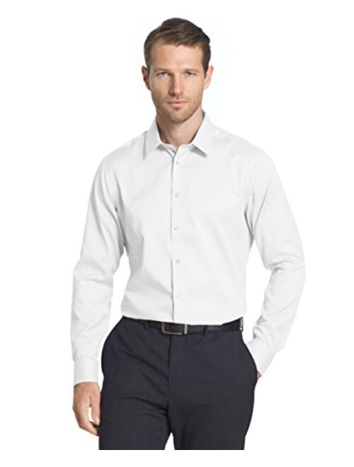 Buy Calvin Klein Solid Slim Fit Wrinkle Free Non Iron Dress Shirts ...