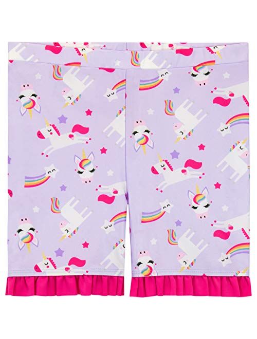 Harry Bear Girls' Unicorn Two Piece Swim Set