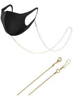 Mask Holder Chain Strap - Mask Chain Made From 100% Copper. Stylish Mask Strap, Mask Lanyard (Face Mask Not Included)