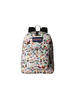 NEW JanSport Superbreak Multi Stickers Backpack JS00T5010KN