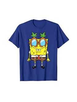 Nickelodeon Spongebob Squarepants Pineapple Glasses T-Shirt