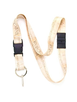 Buttonsmith Patriotic Lanyard - Premium with Buckle, Breakaway and Wristlet - Made in The USA