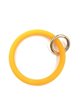 Silicone Key Ring Keyring Bangle Keychain Wristlet Key Chain Wristlet Key Ring