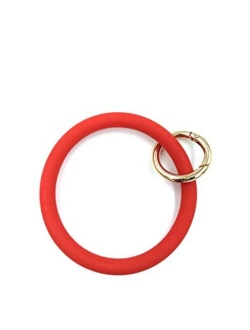 Silicone Key Ring Keyring Bangle Keychain Wristlet Key Chain Wristlet Key Ring