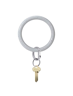 Townshine Bangle Key Ring Wrist Keychain Bracelet Round Silicone Keyring Holder For Women Girls