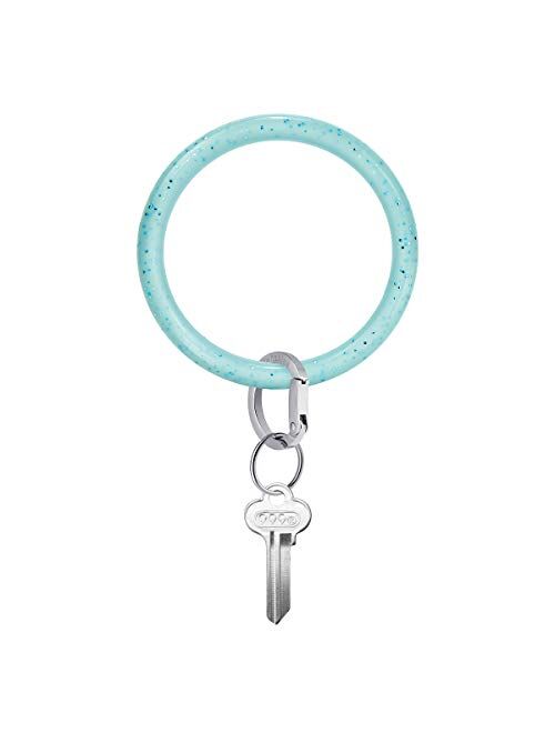 Townshine Bangle Key Ring Wrist Keychain Bracelet Round Silicone Keyring Holder For Women Girls