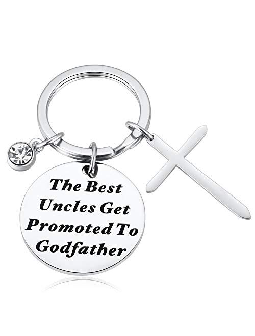 JZSTA Baptism Gift for Godparents, Christening Godparents Announcement Gifts Present Idea for Godmother Godfather