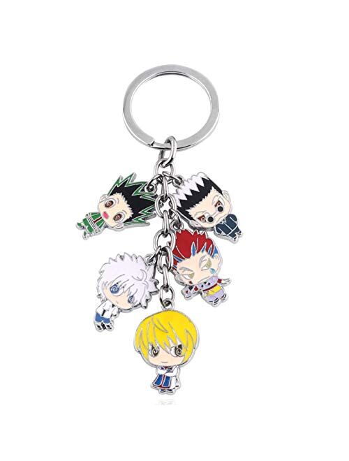 WinVI Hunter X Hunter Metal Charm Keychain Keyring