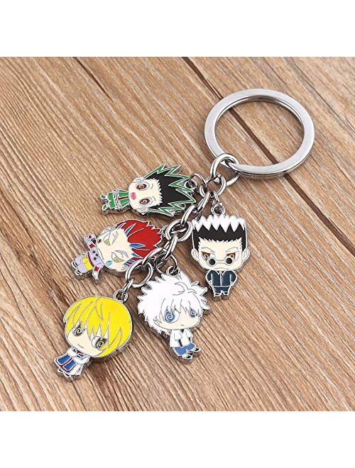 WinVI Hunter X Hunter Metal Charm Keychain Keyring