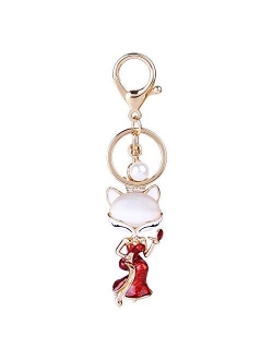 KeyChains for Women Cute Key Ring Gilrs Handbag Purse Charms Car Key Pendant Gift