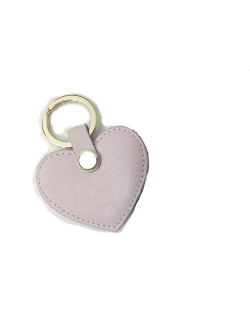 Cute Leather Keychain Heart Shape Leather Key Ring Car Key Holder