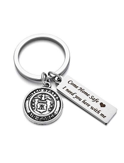 Drive Safe Charms Keychain Come Home Safe I Need You Here With Me Dad Husband Boyfriend Gift