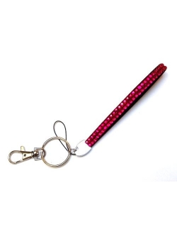 WigsPedia Rhinestone Crystal Bling Wrist Strap Key Chain (Wristlet)