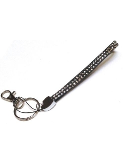 WigsPedia Rhinestone Crystal Bling Wrist Strap Key Chain (Wristlet)