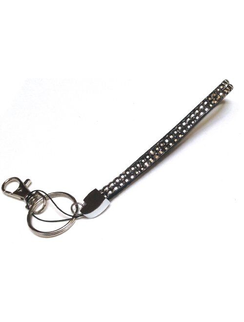 WigsPedia Rhinestone Crystal Bling Wrist Strap Key Chain (Wristlet)